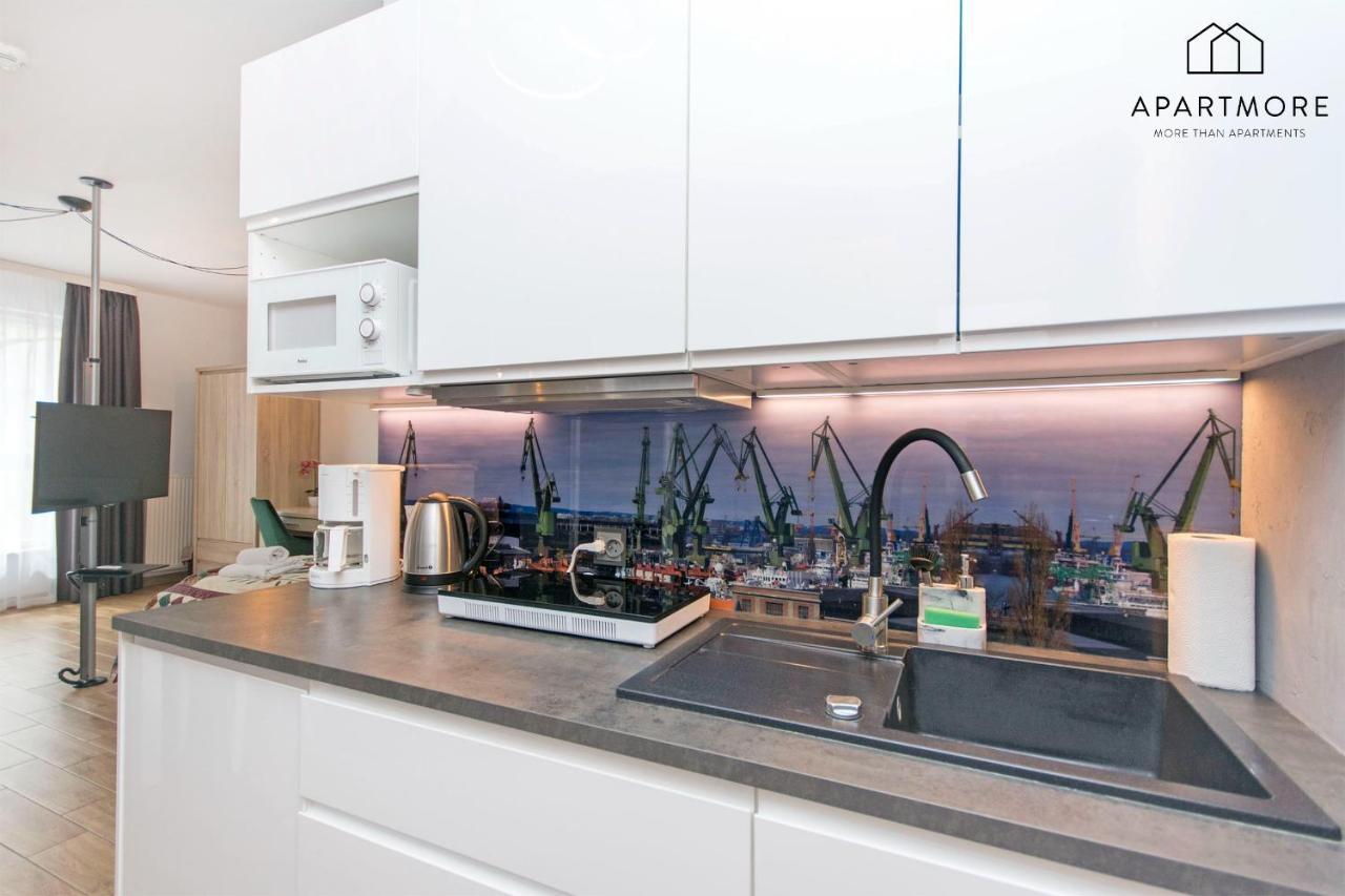 City Center - Walowa I Popieluszki By Apartmore Gdansk Dış mekan fotoğraf