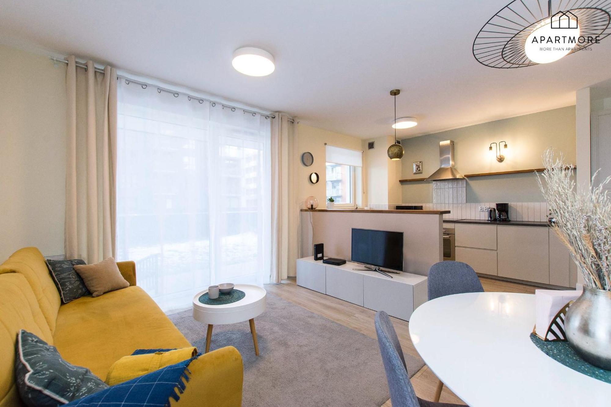 City Center - Walowa I Popieluszki By Apartmore Gdansk Dış mekan fotoğraf